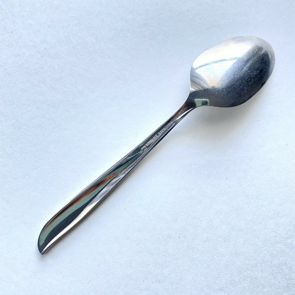 Vintage Oneida Stainless Twin Star Demitasse Spoon General Mills Betty Crocker - Picture 2 of 7